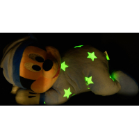 Mickey Mouse bedtime plush – glow-in-the-dark pyjamas – 30 cm